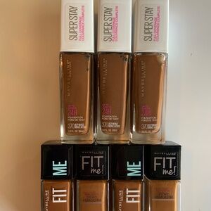 Maybelline Liquid Foundation Bulk Lot of 7